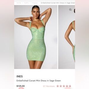 Oh Polly Ines dress Small with plus cup